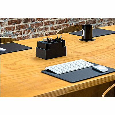 Dacasso Leatherette Square Coaster Set (A1359)