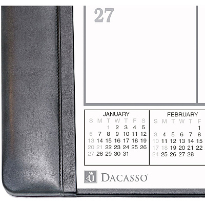 Dacasso Leather Calendar Desk Pad (P1040)