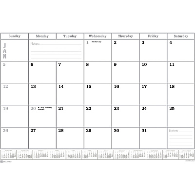 Dacasso Leather Calendar Desk Pad (P7050)