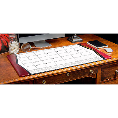 Dacasso Leather Calendar Desk Pad (P7050)