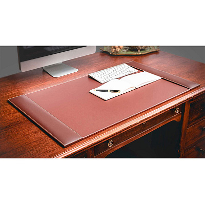 Dacasso Rustic Leather Calendar Desk Pad (P3250)