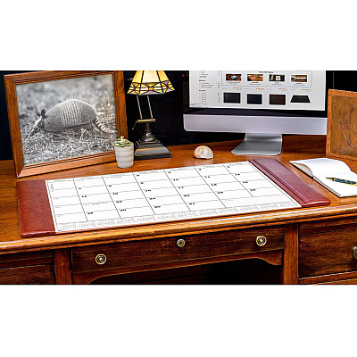 Dacasso Leather Calendar Desk Pad (P3050)