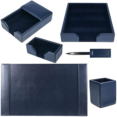 Dacasso Bonded Leather Desk Set (D5001)