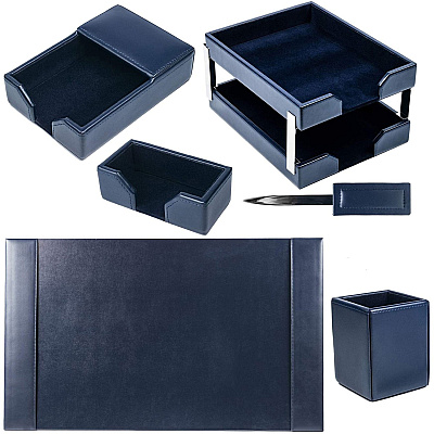 Dacasso Bonded Leather Desk Set (D5003)