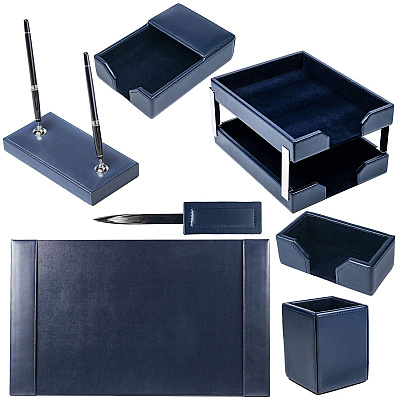 Dacasso Bonded Leather Desk Set (D5009)