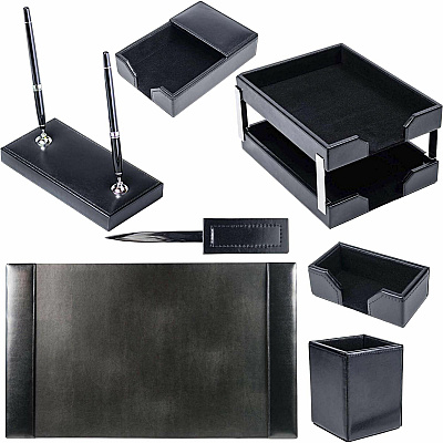 Dacasso Bonded Leather Desk Set (D1409)