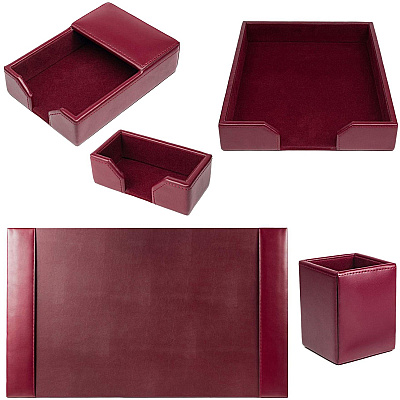 Dacasso Bonded Leather Desk Set (D5202)