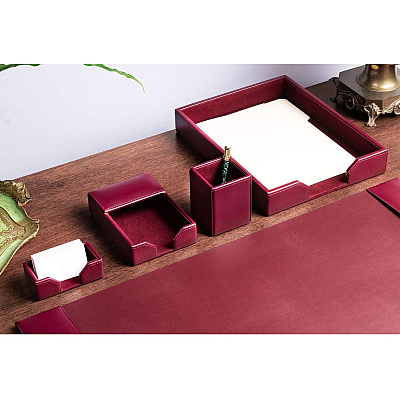 Dacasso Bonded Leather Desk Set (D5202)