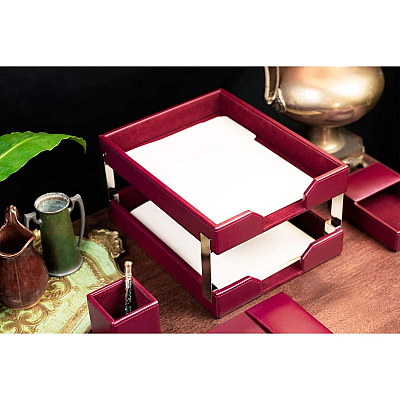 Dacasso Bonded Leather Desk Set (D5203)