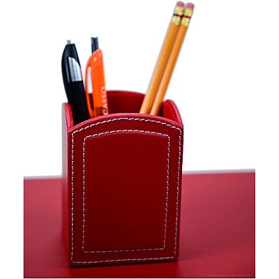 Dacasso 5-piece Home/Office Leather Desk Accessory Set (K6602)