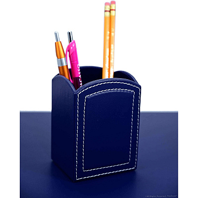 Dacasso 5-piece Home/Office Leather Desk Accessory Set (K7402)