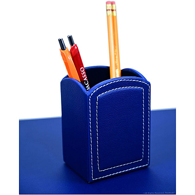 Dacasso 5-piece Home/Office Leather Desk Accessory Set (K7302)