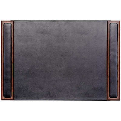 Dacasso Walnut & Leather Desk Set (D8407)