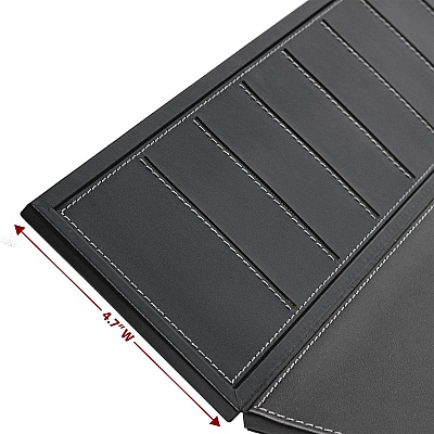 Dacasso Leather Folding Side Rails Desk Mat (P1041)