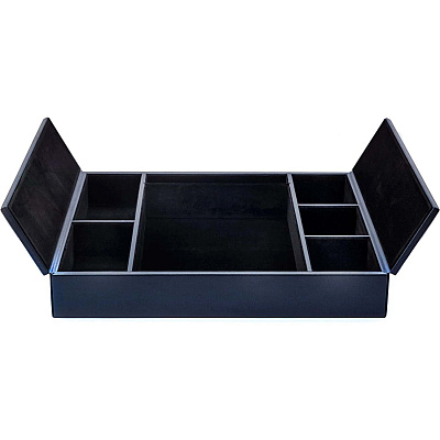 Dacasso Leatherette Enhanced Conference Room Organizer (A4690)
