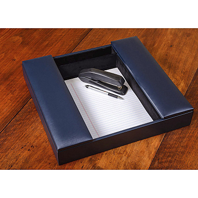 Dacasso Leatherette Enhanced Conference Room Organizer (A4690)