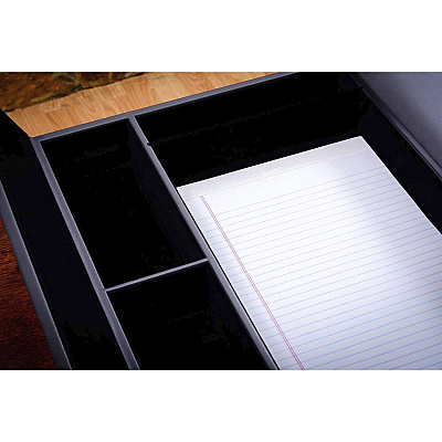 Dacasso Leatherette Enhanced Conference Room Organizer (A4290)