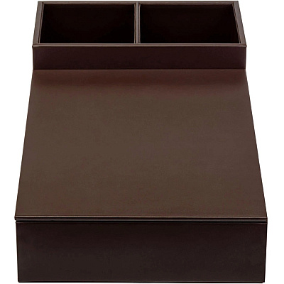 Dacasso Leather Coffee Condiment Organizer (A3428)