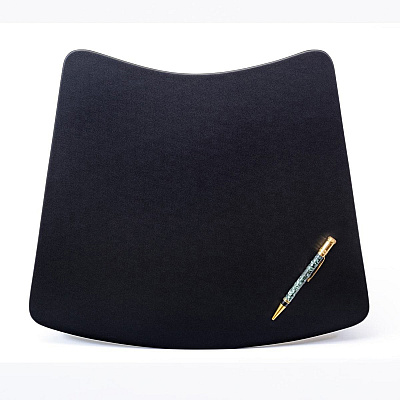 Dacasso Round Table Leatherette Conference Pad (P1324)