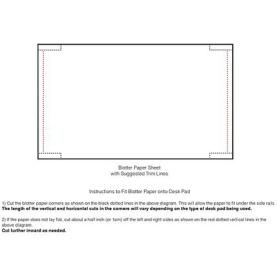 Dacasso Blotter Paper Pack (S1205)