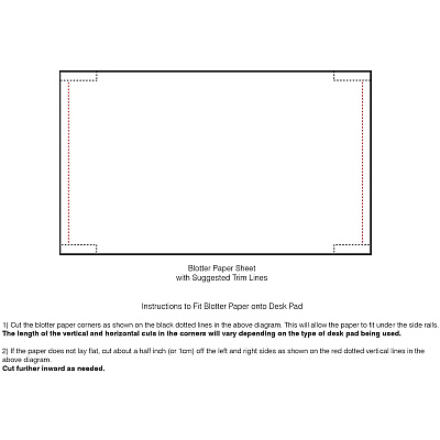 Dacasso Blotter Paper Pack (S1603)