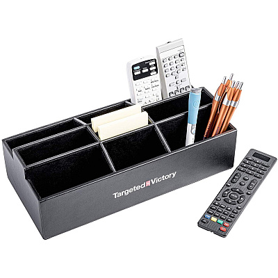 Dacasso Leatherette Remote Control Organizer (A1395)