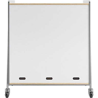 Safco Whiffle Typical Triple Rolling Storage Cart (3931GRY)