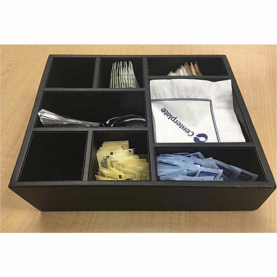Dacasso Classic Leather Condiment Tray (A1024)