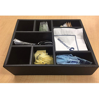 Dacasso Leatherette Condiment Tray (A1324)