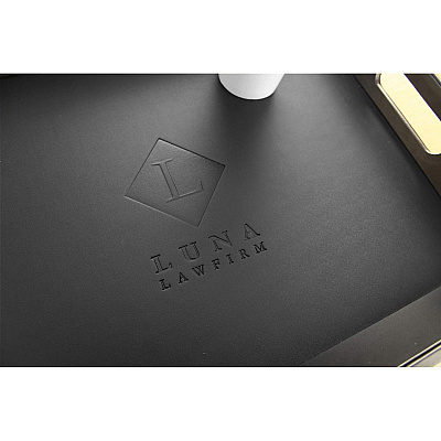 Dacasso Leatherette Serving Tray (A1333)