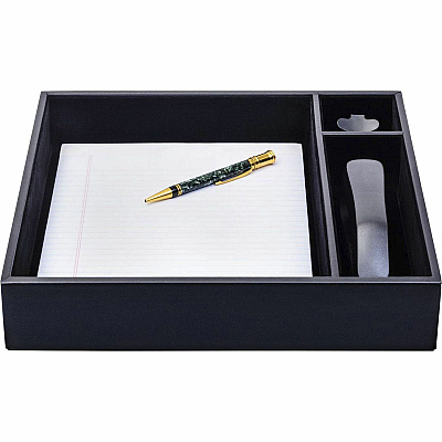 Dacasso Leatherette Conference Room Organizer (A1340)