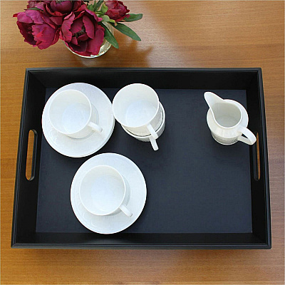 Dacasso Leather Serving Tray (A1033)