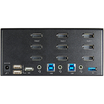 StarTech 2-pt Triple Video Displayport Kvm Switch (SV231TDPU34K)