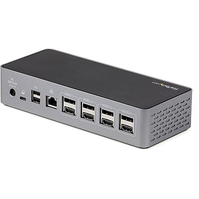 StarTech Usb-c Dock - 4k Quad Monitor - 100w Pd (DK31C4DPPD)