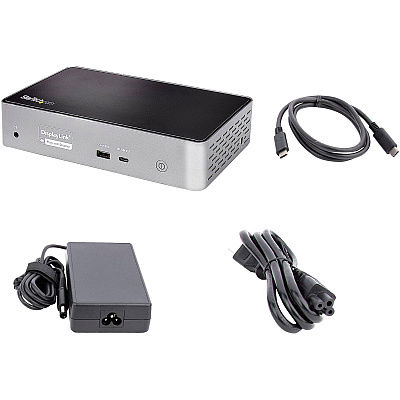 StarTech Usb-c Dock - 4k Quad Monitor - 100w Pd (DK31C4DPPD)