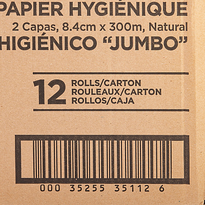 Genuine Joe Jumbo Jr Dispenser Bath Tissue Roll (GJO35100112)