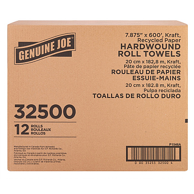 Genuine Joe Embossed Hardwound Roll Towels (GJO32500)