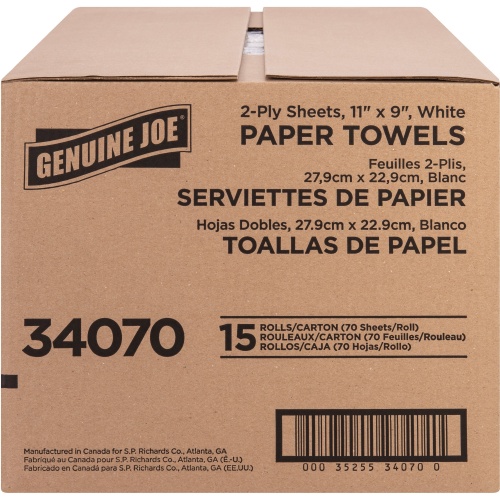 Genuine Joe 2-ply Paper Towel Rolls (34070)