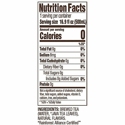 Tejava Mint Black Tea Bottle (40133PL)