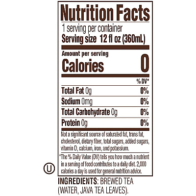 Tejava Original Black Tea Bottle (40051)