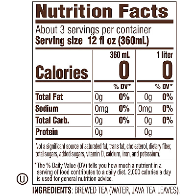 Tejava Original Black Tea Bottle (40050)