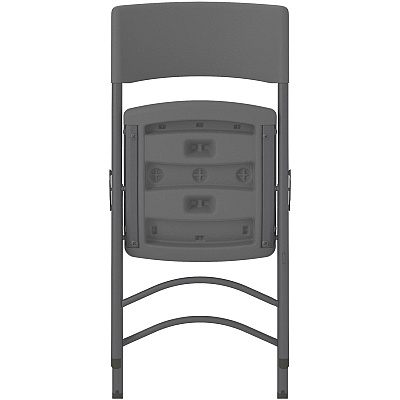 Cosco Zown Classic Commercial Resin Folding Chair (CSC60410SGY4E)