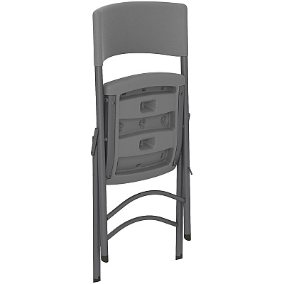 Cosco Zown Classic Commercial Resin Folding Chair (CSC60410SGY4E)