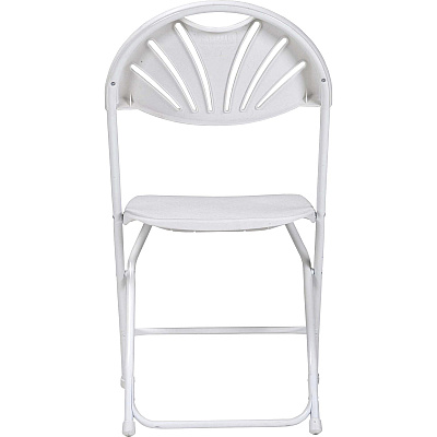 Dorel Zown Premium Fan Back Folding Chair (CSC60542WHT8E)