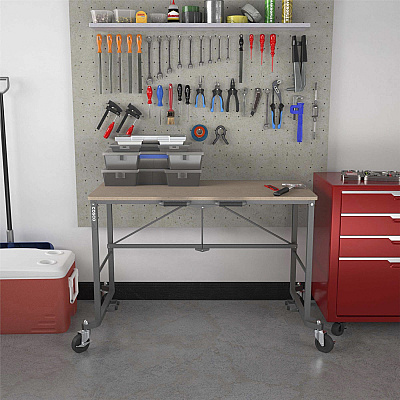 Cosco Smartfold Portable Work Desk Table (CSC66720DKG1E)