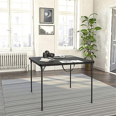 Cosco XL Fold-in-Half Card Table (CSC14036BLK1E)