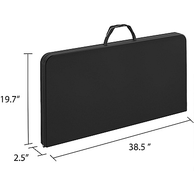 Cosco XL Fold-in-Half Card Table (CSC14036BLK1E)