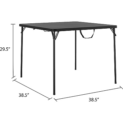 Cosco XL Fold-in-Half Card Table (CSC14036BLK1E)