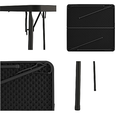 Cosco XL Fold-in-Half Card Table (CSC14036BLK1E)