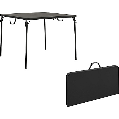 Cosco XL Fold-in-Half Card Table (CSC14036BLK1E)